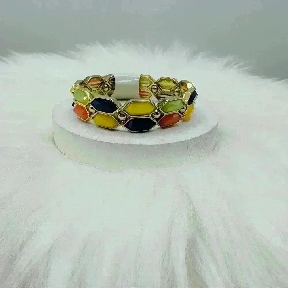Multicolor Statement Bracelet